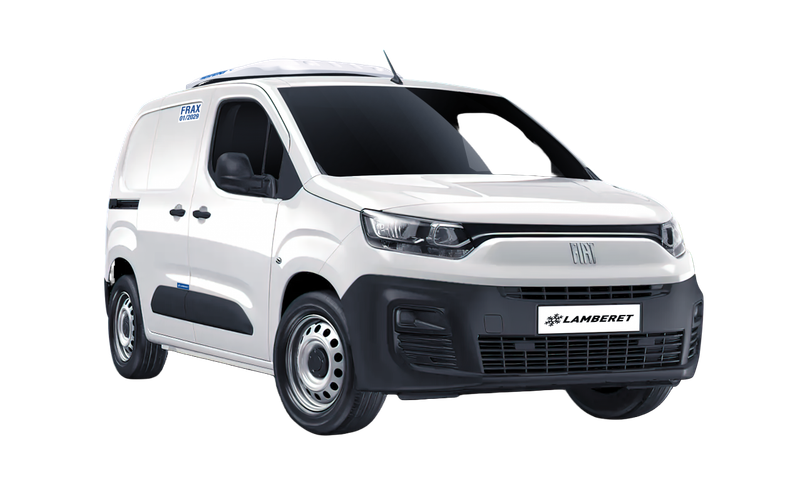 Noleggio lungo termine Fiat DOBLO XL coibentato - allestito DOBLO Van XLH1 100 Cv  coibentato FNAX 0° - LAMBERET -  frigo solo strada - OL