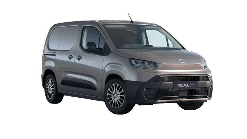 Noleggio lungo termine Toyota Proace City L1 100Cv - furgone Proace City L1 100 Cv con retrocamera - radio dab con android auto/apple car play - STKK