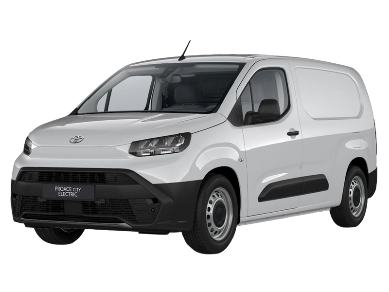 Noleggio lungo termine Toyota Proace City Elettrico L1 - furgone Proace City 50Kwh L1 comfort - con retrocamera - sensori - autonomia 343 km WLPT - STKK