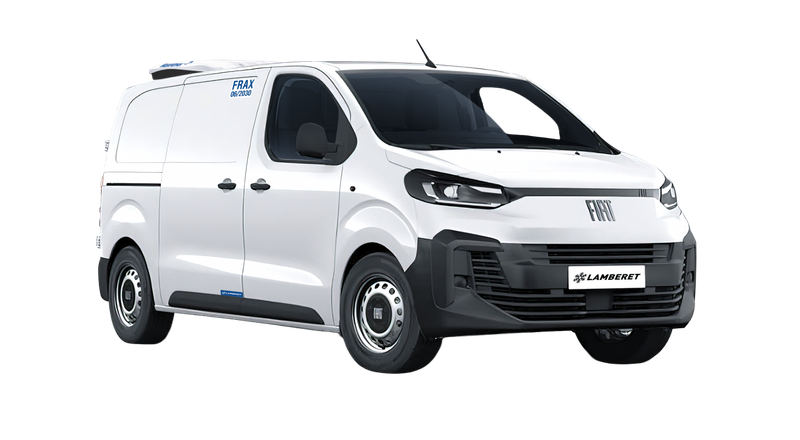 Noleggio lungo termine Fiat Scudo M coibentato  - allestito Scudo Van L3 120 Cv coibentato LAMBERET per trasporti fino a 0° - frigo solo strada - fendinebbia - retrovisori esterni elettrici riscaldati ripiegabili - OL