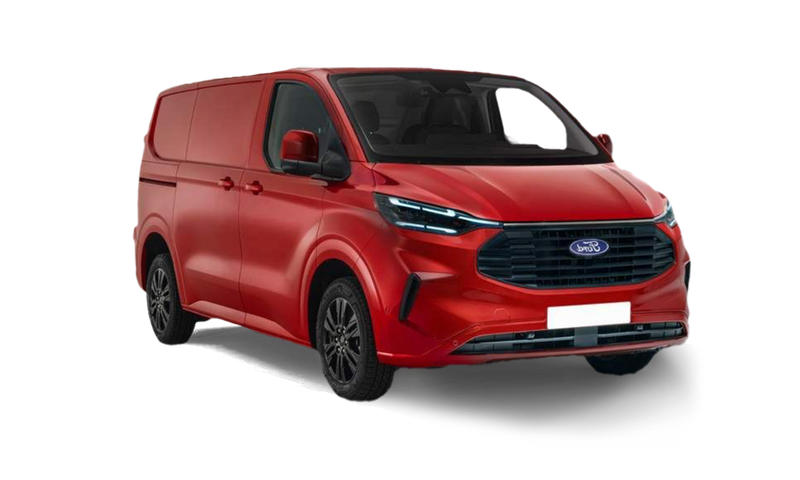 Noleggio lungo termine Ford Custom L2 - 136Cv  - furgone Transit Custom Van L2H1 - 136Cv con rivestimento vano di carico completo in legno - sedile guida riscaldabile con bracciolo - sedile passeggero riscaldabile - volante riscaldabile - STKA